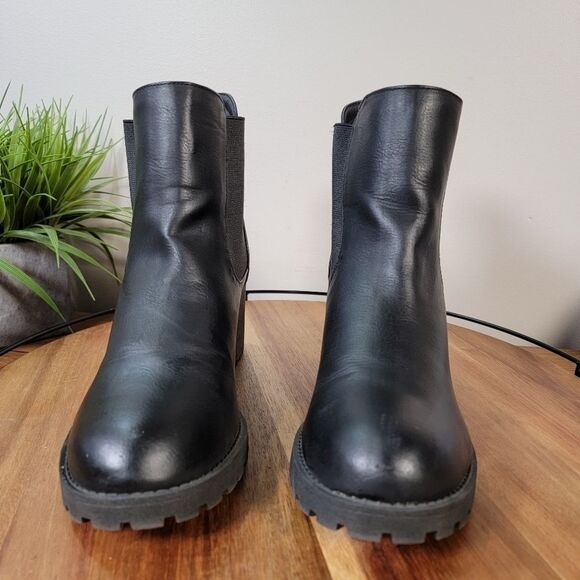 Dirty Laundry Levi Block Heel Chelsea Boot Creeper Size 9 - Picture 5 of 13